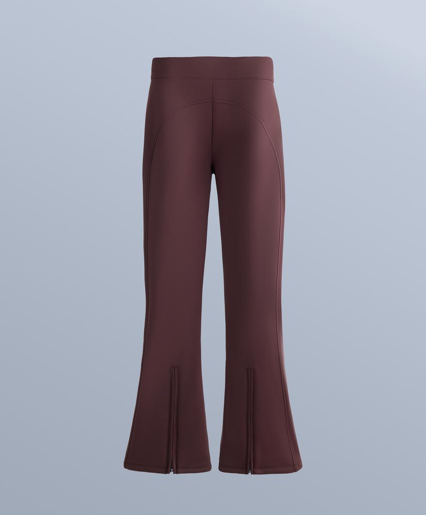 Water-resistant flare stretch SKI trousers