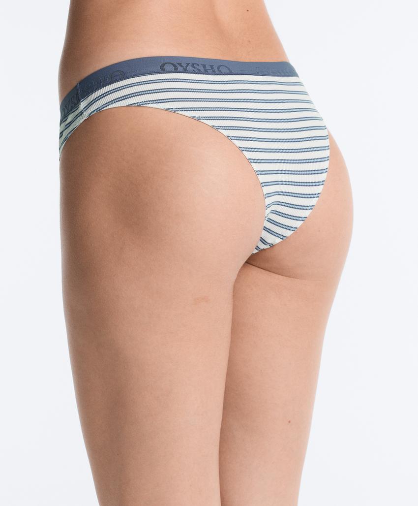 3 трусов бразильяно из смесового хлопка с логотипом