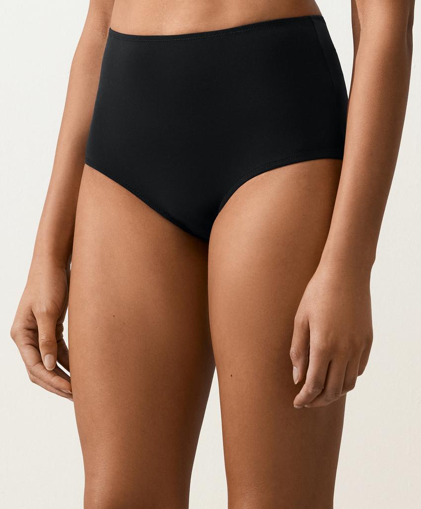 Высокие плавки бикини с моделирующим эффектом