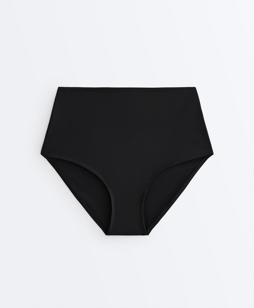 Высокие плавки бикини с моделирующим эффектом