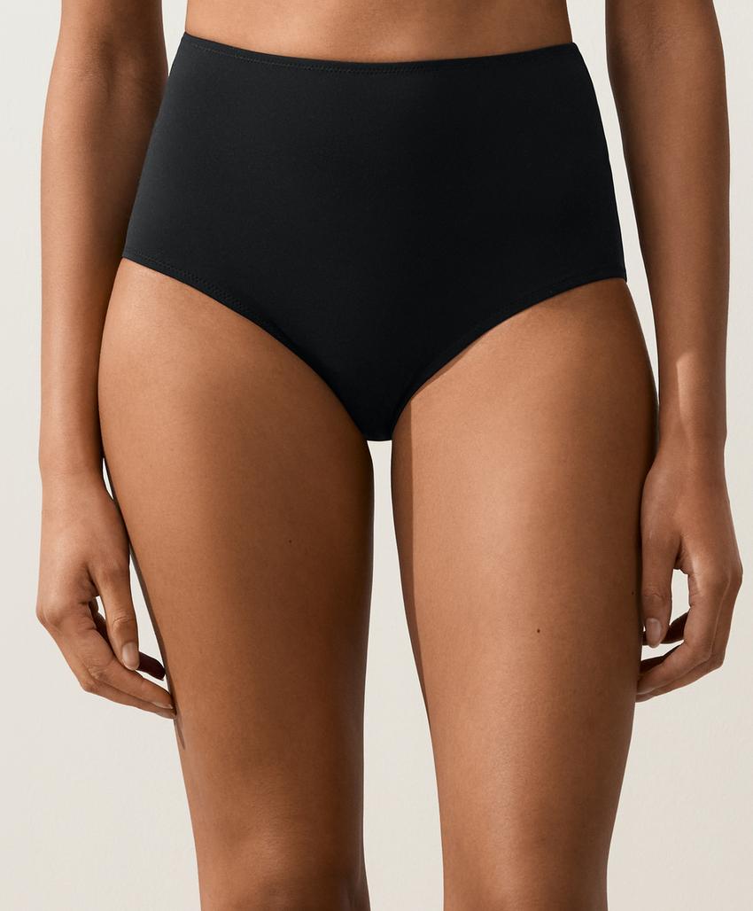 Высокие плавки бикини с моделирующим эффектом