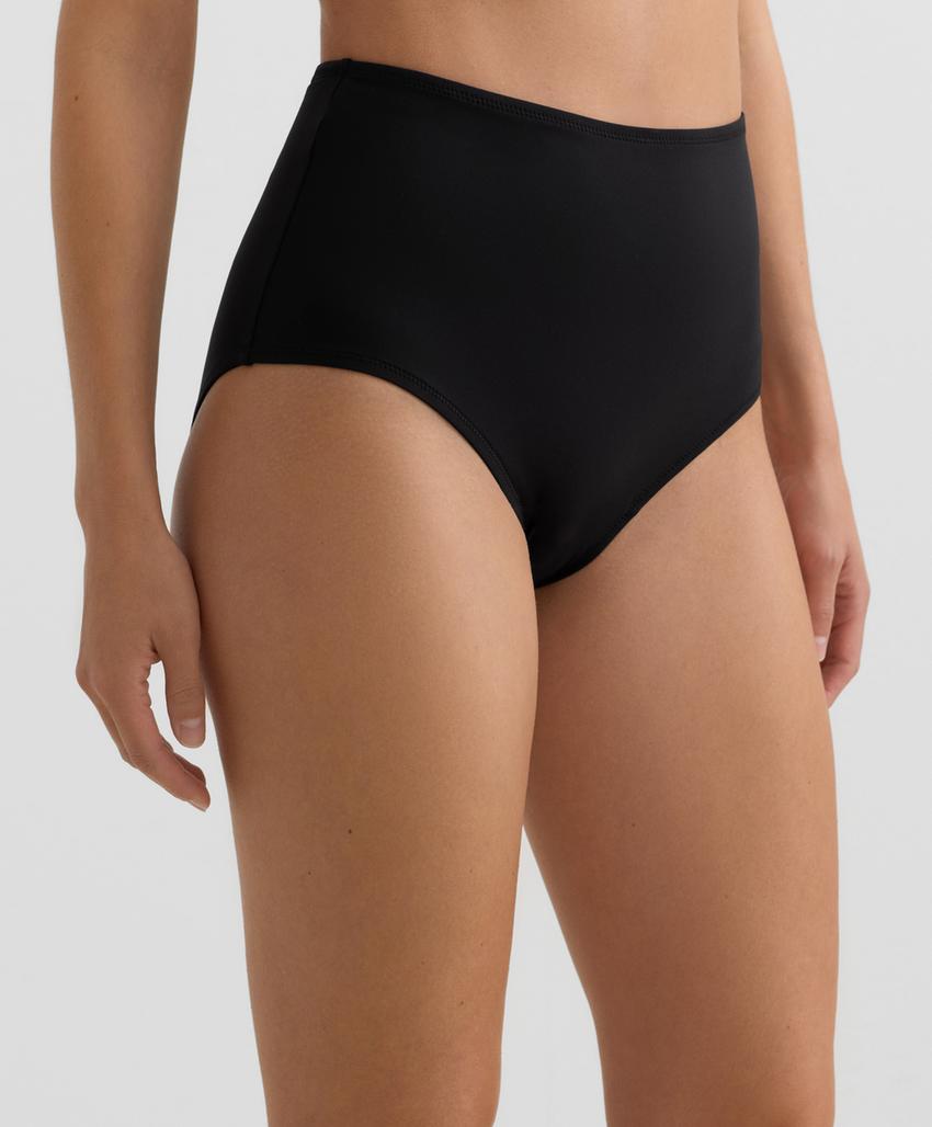 Высокие плавки бикини с моделирующим эффектом