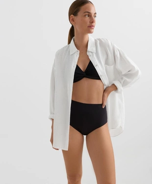 Высокие плавки бикини с моделирующим эффектом- Заказать в России