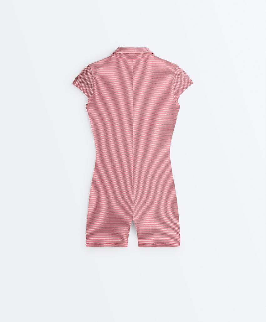 Короткий комбинезон Comfortlux в полоску