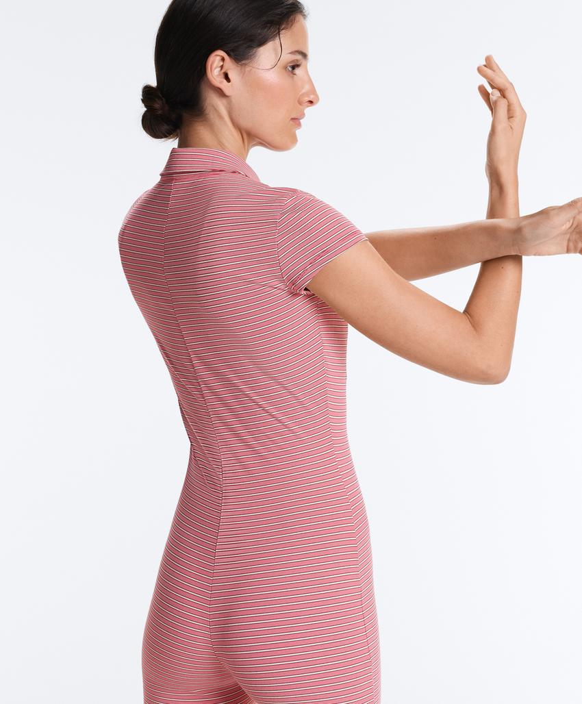 Короткий комбинезон Comfortlux в полоску