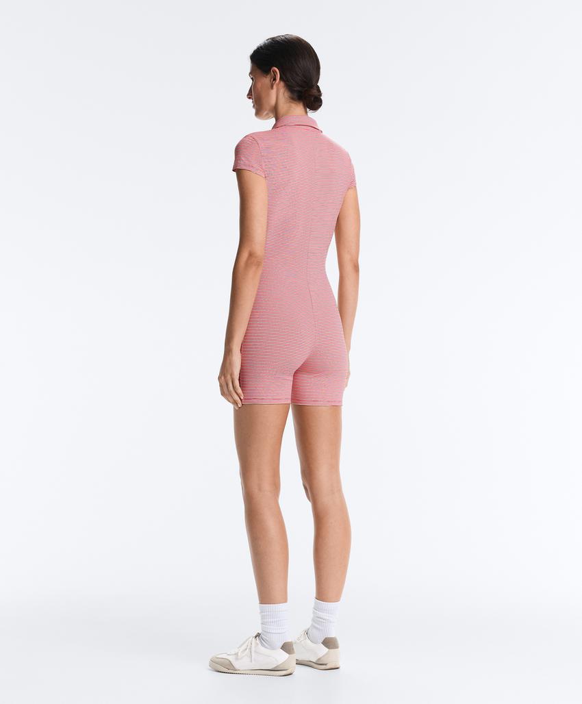 Короткий комбинезон Comfortlux в полоску