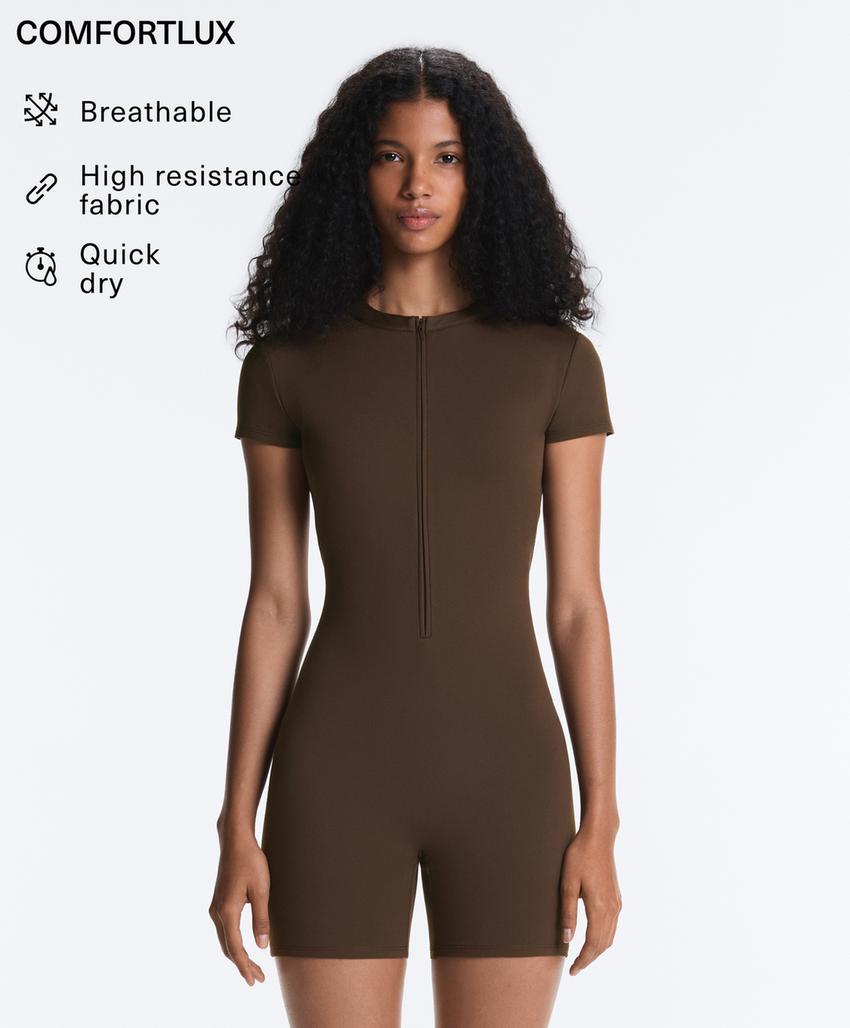 Короткий комбинезон Comfortlux на молнии