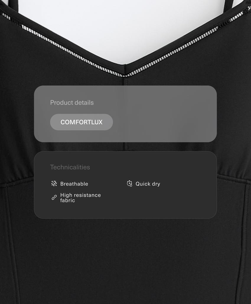 Длинный комбинезон Comfortlux с ажурной строчкой