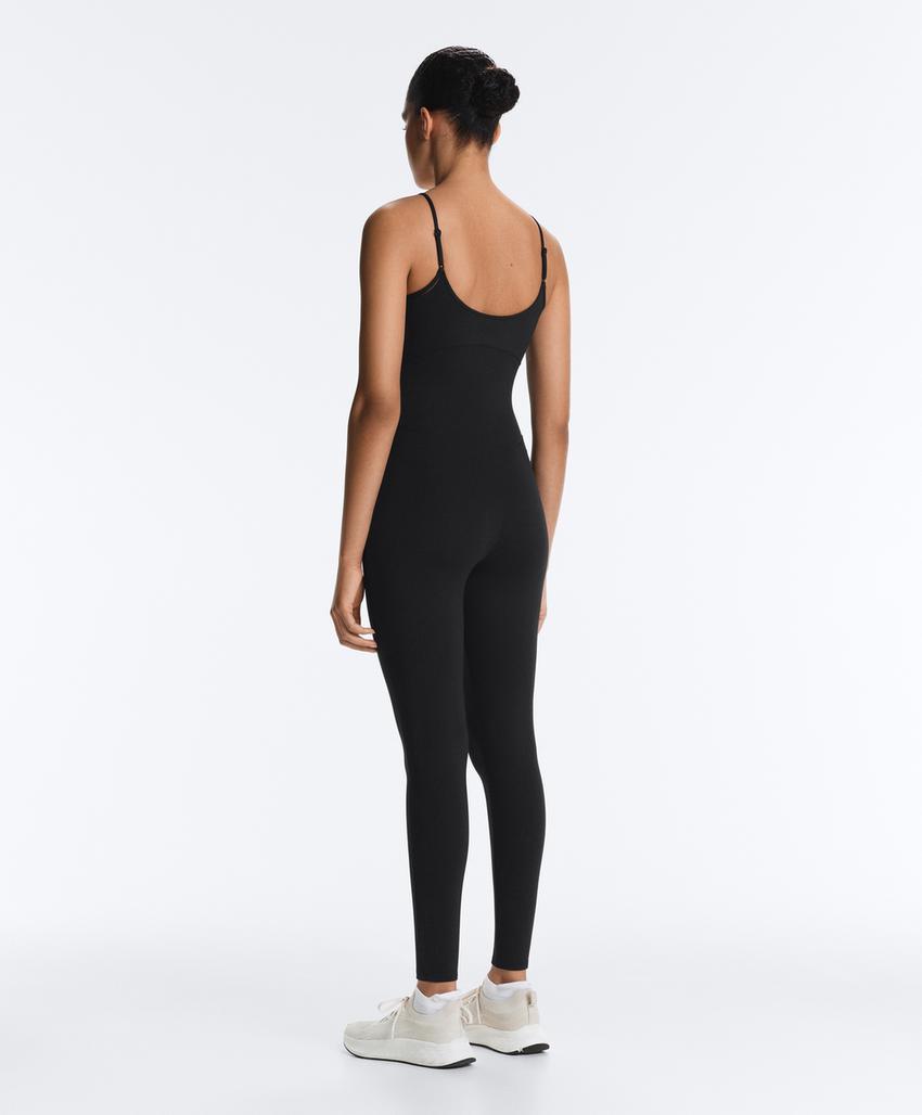 Длинный комбинезон Comfortlux с ажурной строчкой