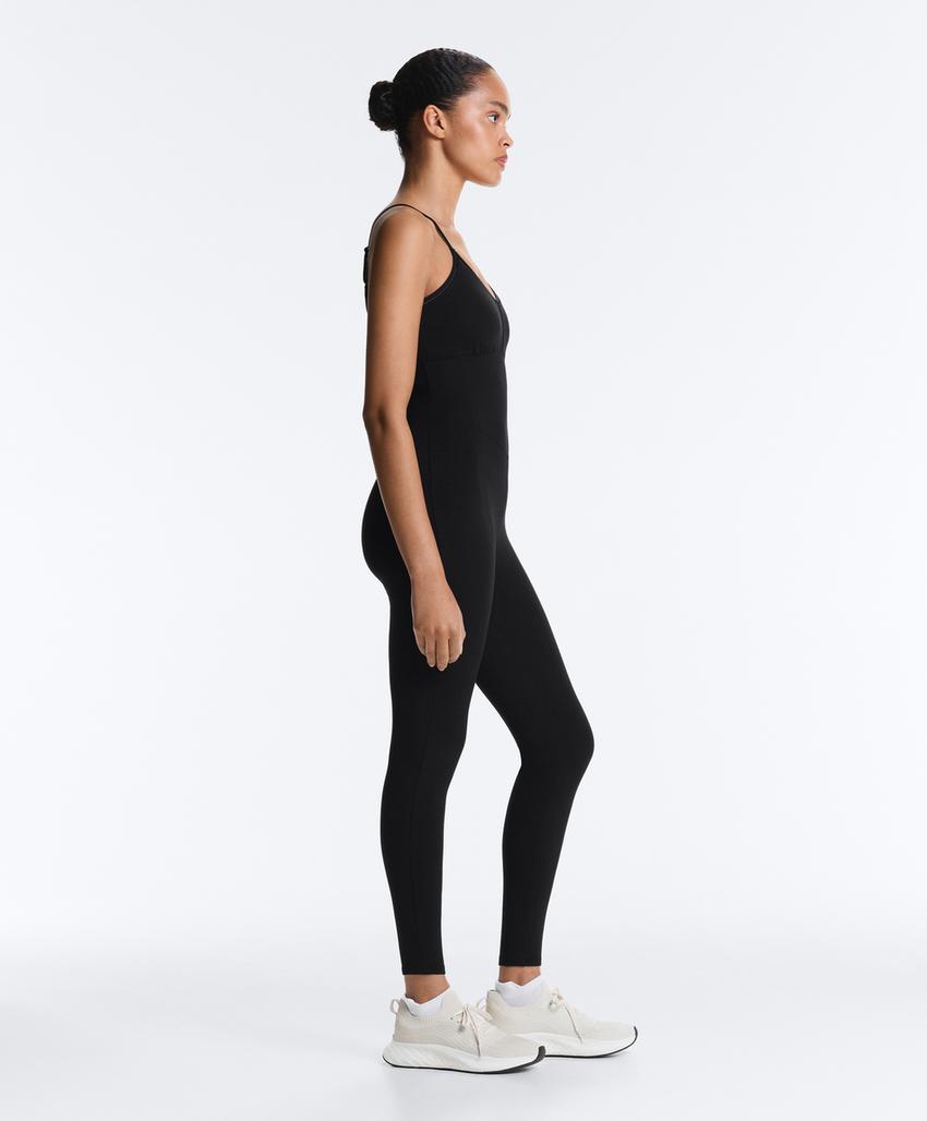 Длинный комбинезон Comfortlux с ажурной строчкой