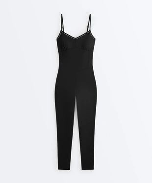 Длинный комбинезон Comfortlux с ажурной строчкой- Заказать в России