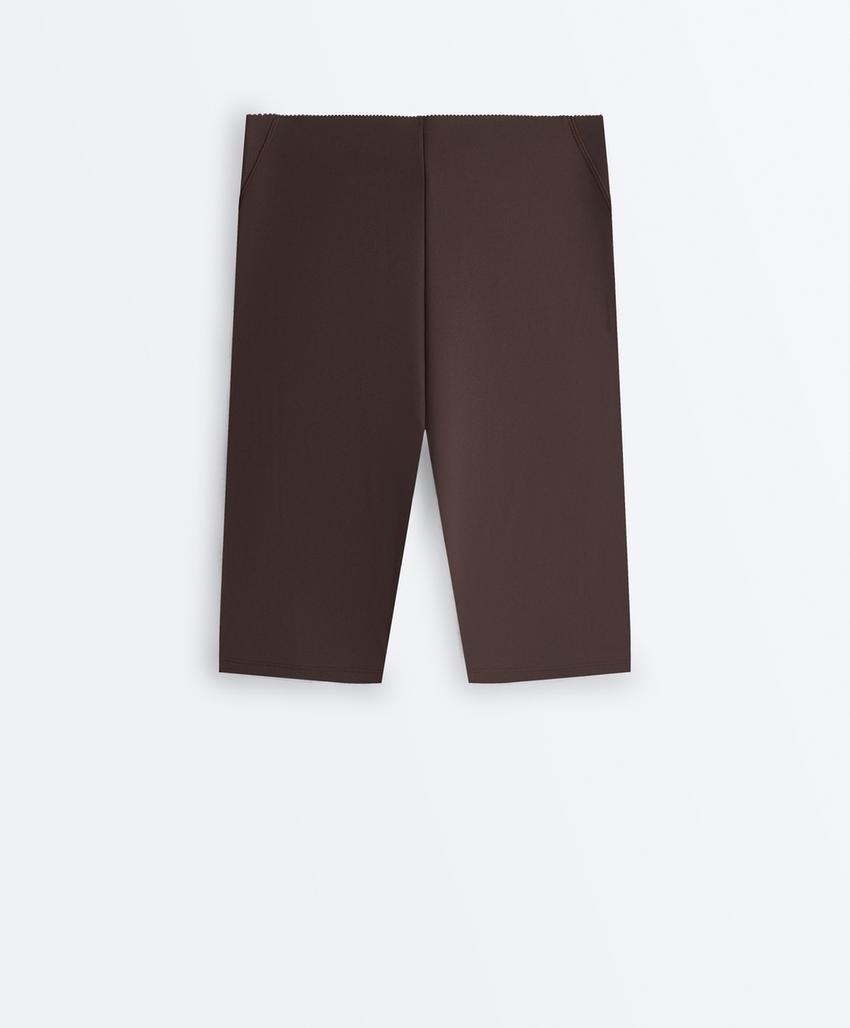 Легинсы-велосипедки с высокой посадкой Compressive Core Control, 25 см