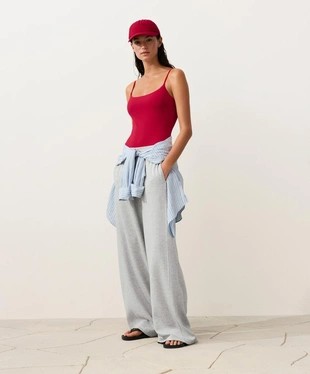 Купальник с круглым вырезом из пике- Заказать в России