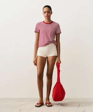 Шорты-плавки бикини из кроше с пузырьками- Заказать в России