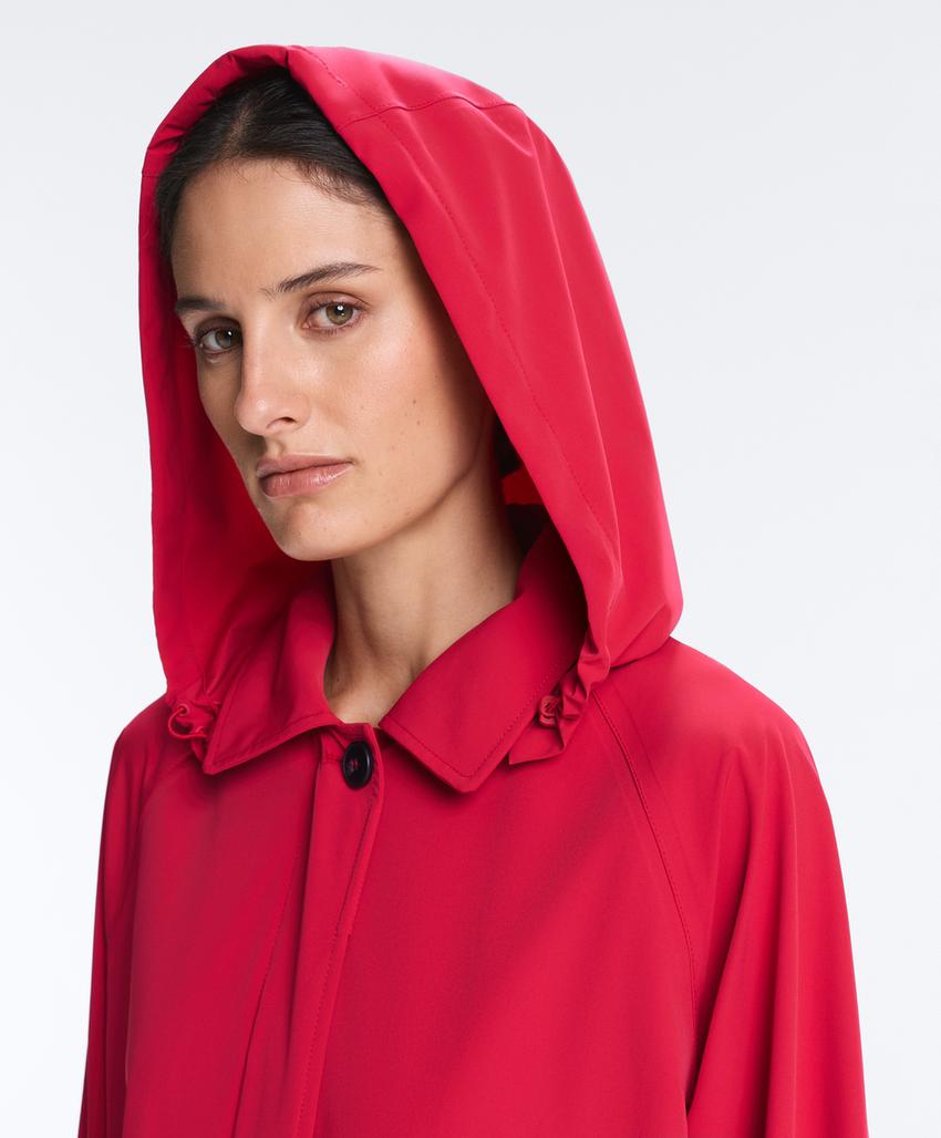 Очень легкая куртка миди с водонепроницаемостью 10 000 мм