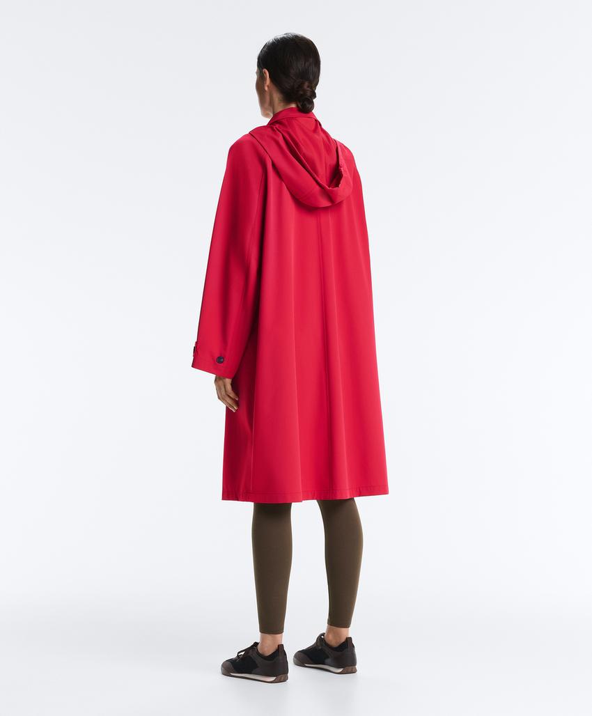 Очень легкая куртка миди с водонепроницаемостью 10 000 мм