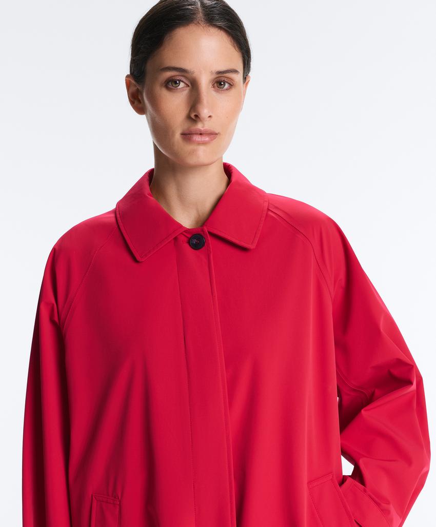 Очень легкая куртка миди с водонепроницаемостью 10 000 мм