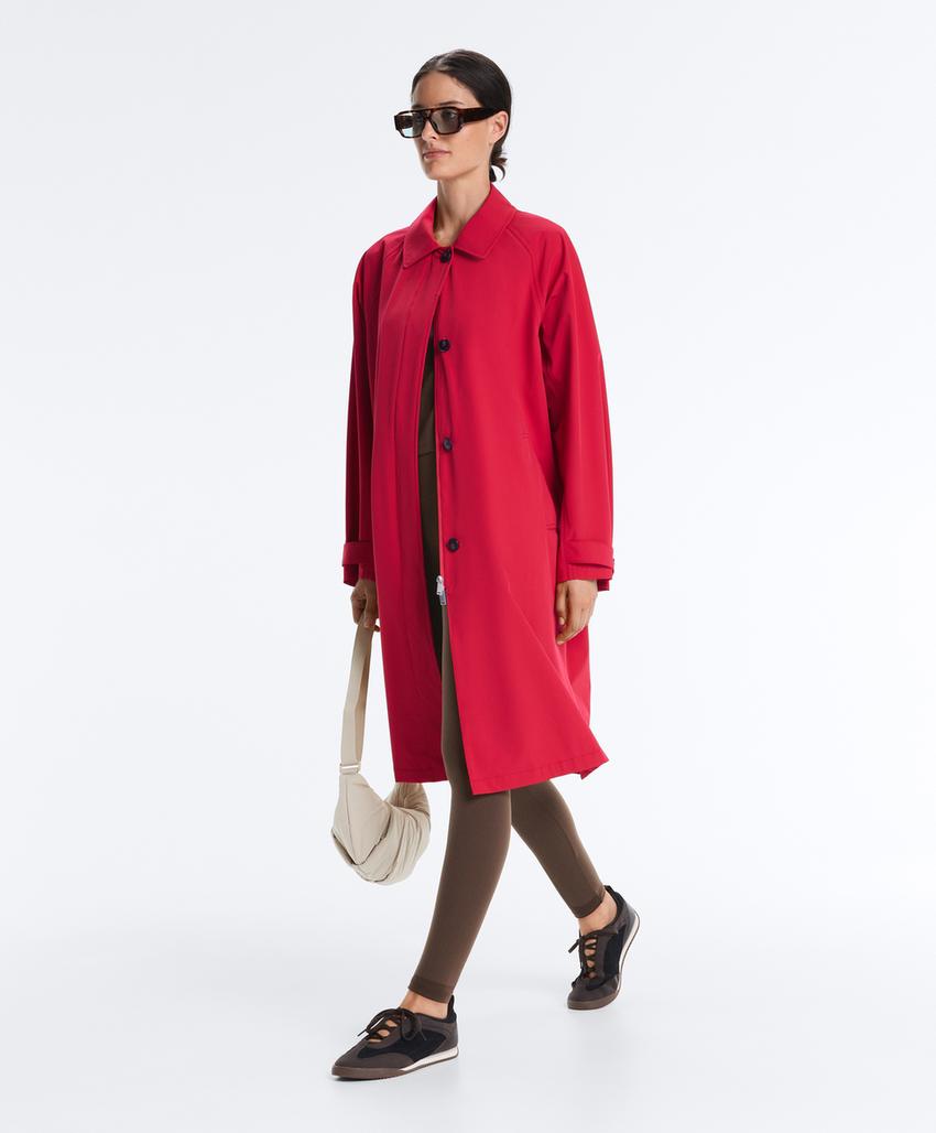 Очень легкая куртка миди с водонепроницаемостью 10 000 мм