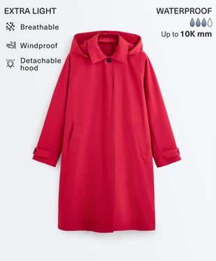 Очень легкая куртка миди с водонепроницаемостью 10 000 мм- Заказать в России