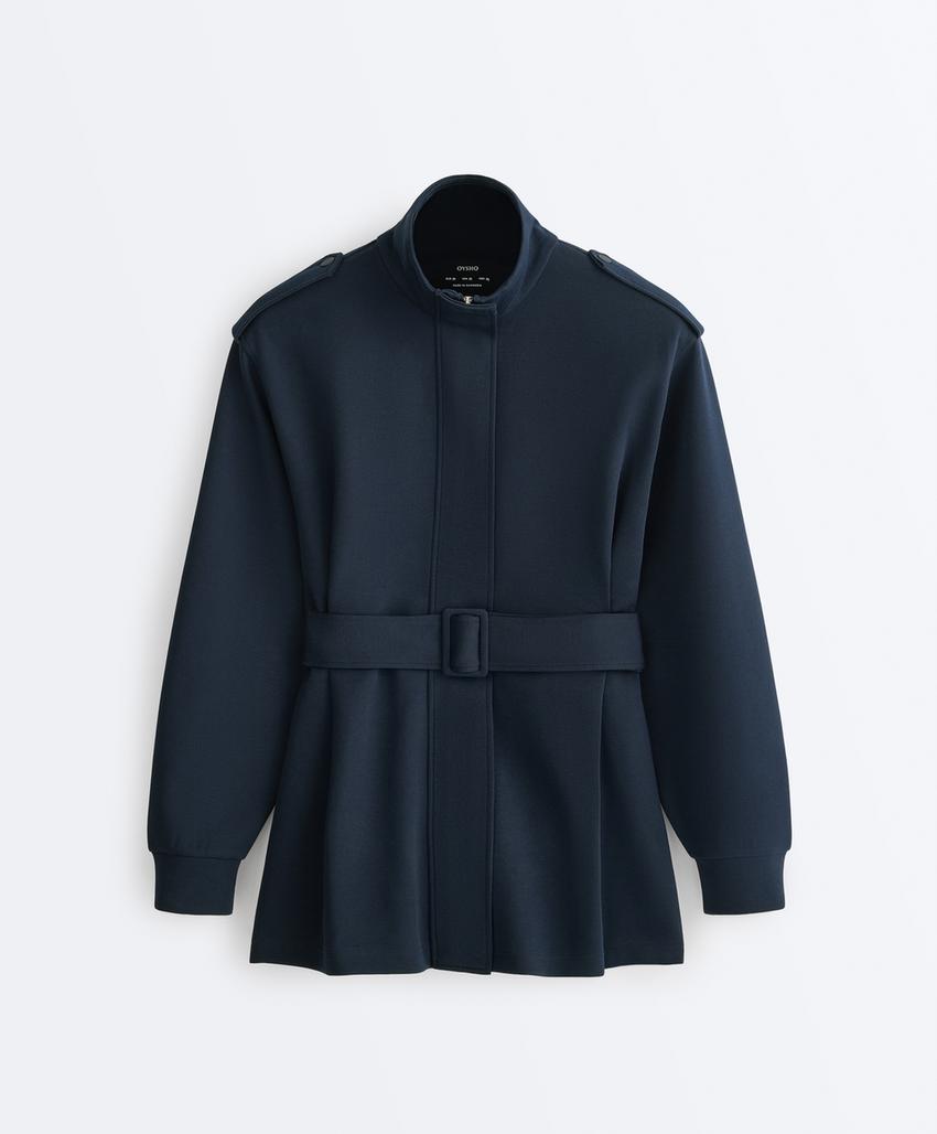 Длинная куртка Utility из пике с хлопком