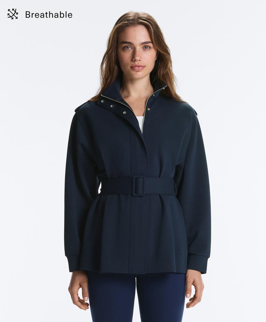 Длинная куртка Utility из пике с хлопком