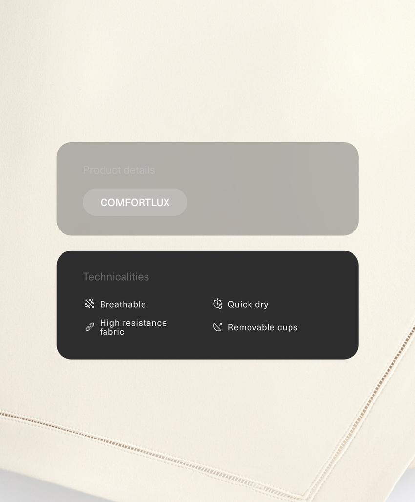 Топ-майка Comfortlux с вырезом халтер