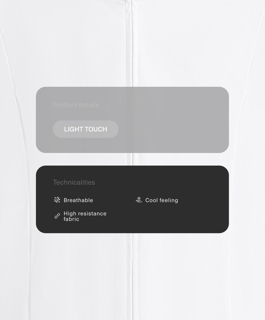 Укороченная высокотехнологичная куртка Light Touch
