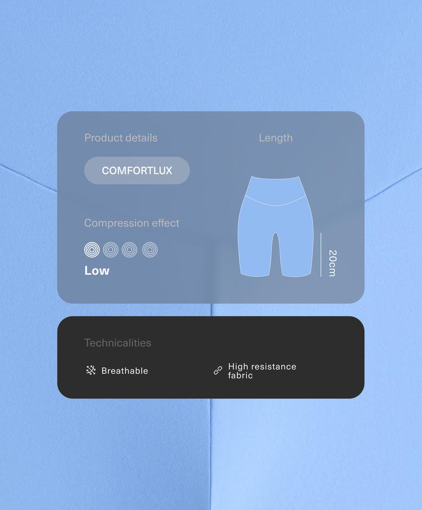 Легинсы-велосипедки Comfortlux  20 см