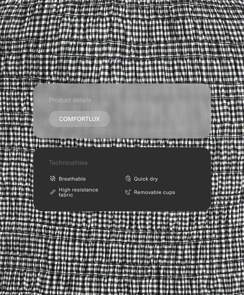 Топ-майка Comfortlux со сборками