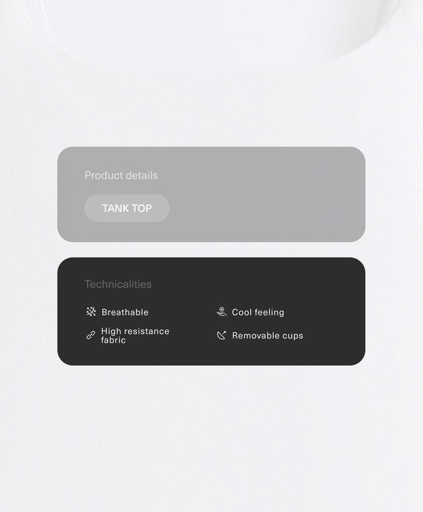 Удлиненный Майка - топ Comfortlux с квадратным вырезом