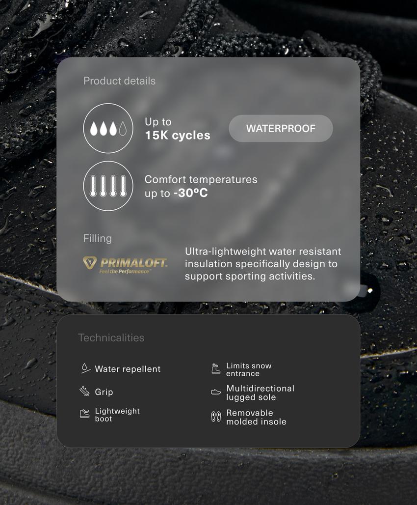 Нейлоновые ботинки апрески со шнуровкой