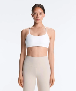 WHITE |4293/801/251 - OYSHO Спортивный бюстгальтер COMFORTLUX с перекрестными лямками