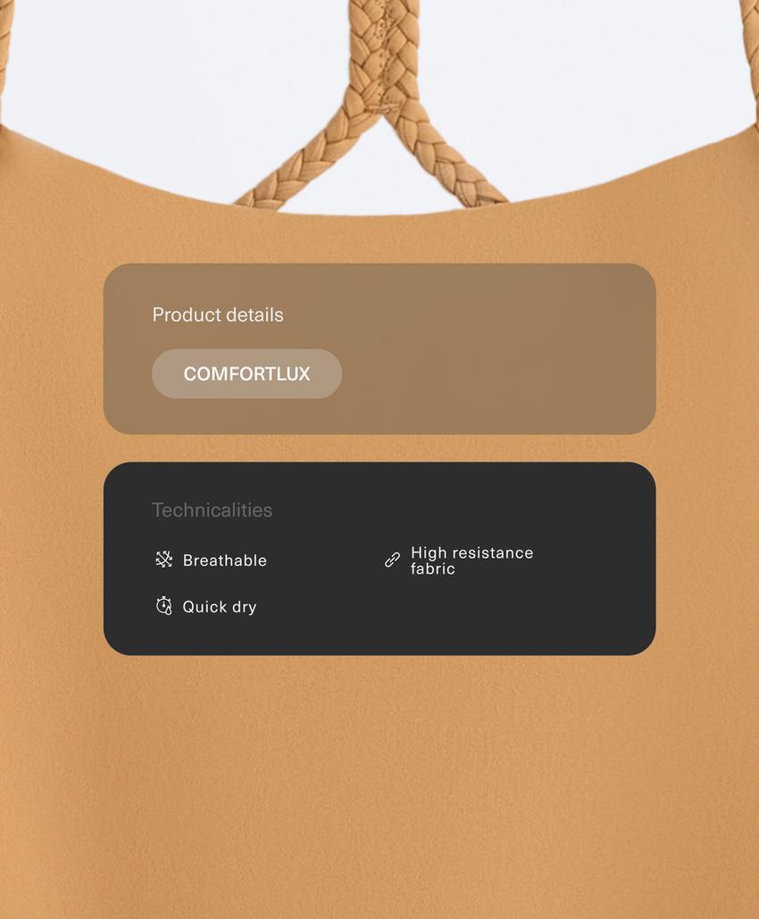 Короткий комбинезон Comfortlux «коса»