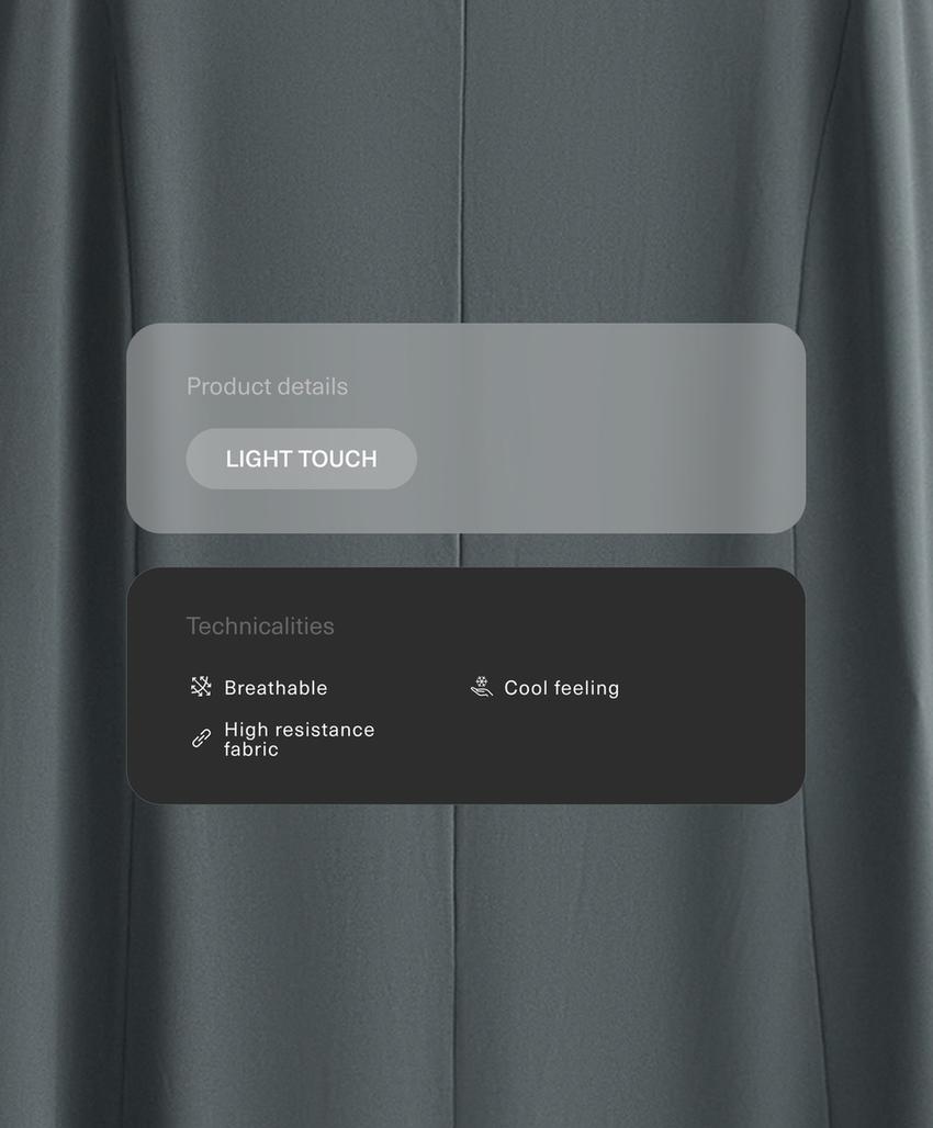 Широкий длинный комбинезон Light Touch