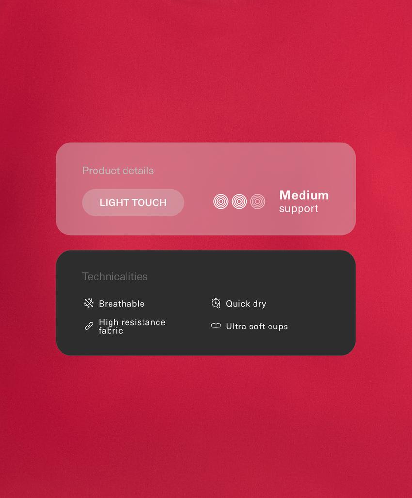 Топ-майка Light Touch с перекрестной спинкой