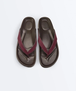 Leather sandal- Заказать в России