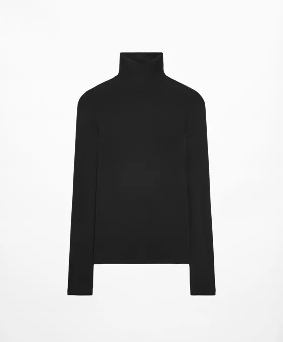 Повседневный лонгслив Base Layers с содержанием 16% шелка