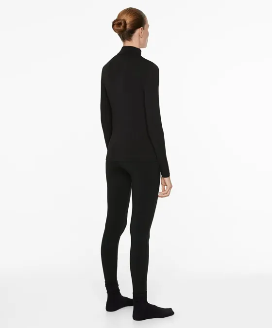 Повседневный лонгслив Base Layers с содержанием 16% шелка
