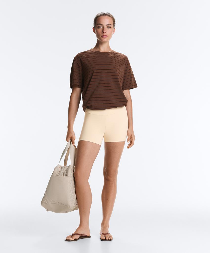 Легинсы Hot pants Comfortlux с высокой посадкой, 10 см