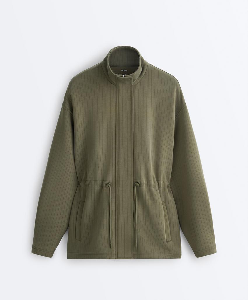 Длинная куртка Utility из мягкой ткани с модалом