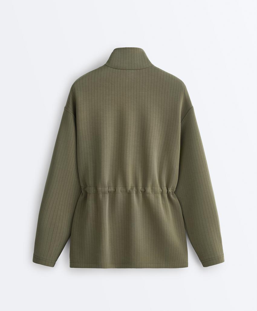 Длинная куртка Utility из мягкой ткани с модалом