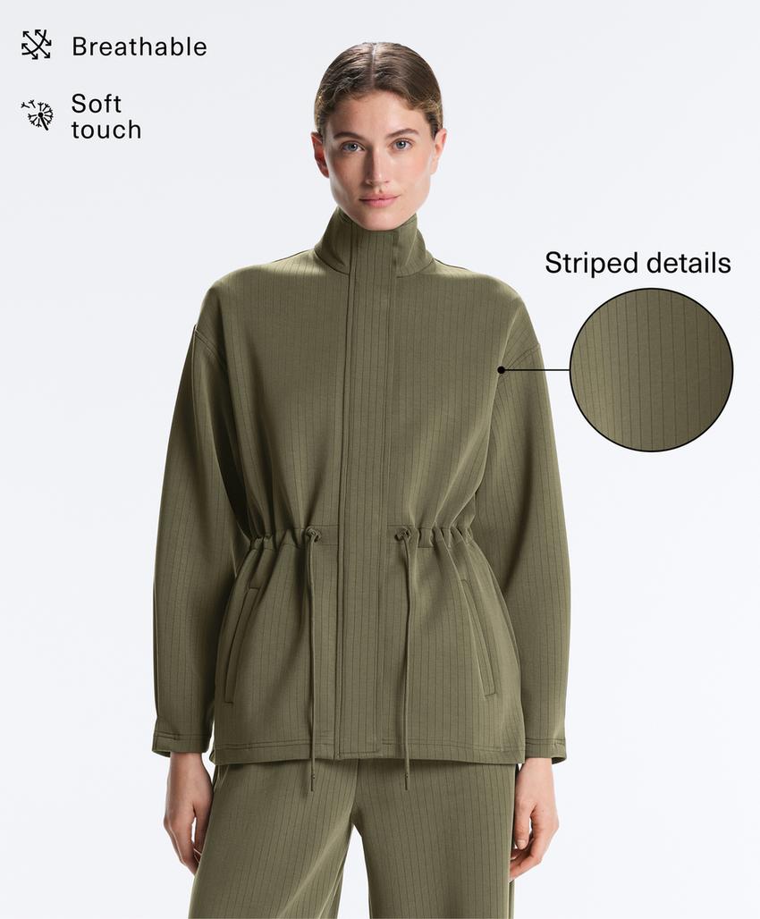 Длинная куртка Utility из мягкой ткани с модалом