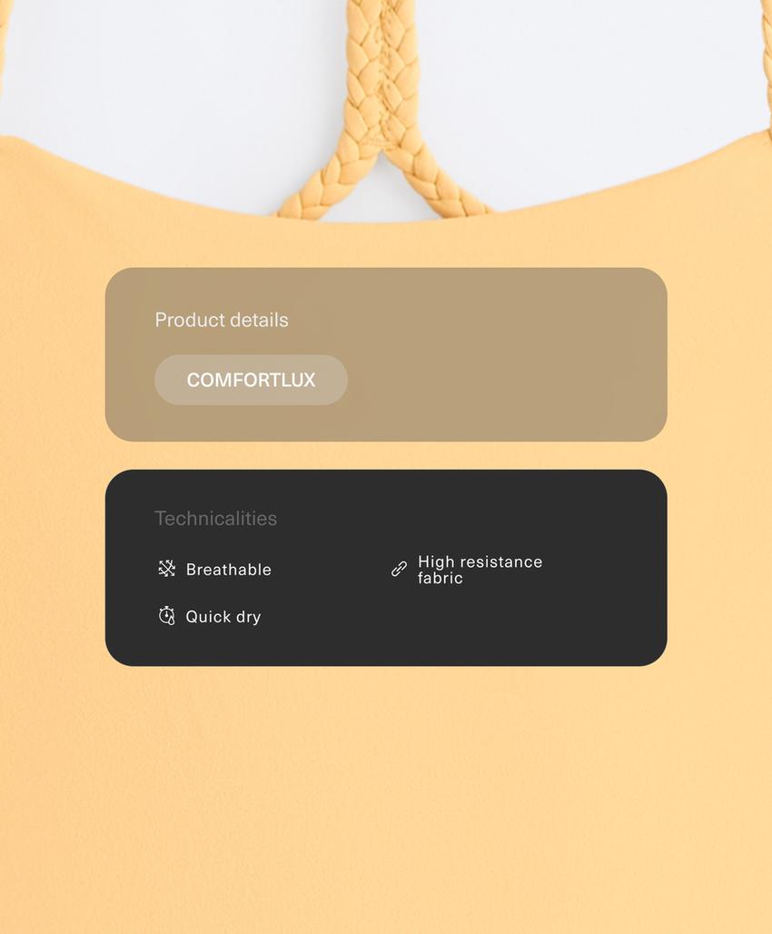 Короткий комбинезон Comfortlux «коса»