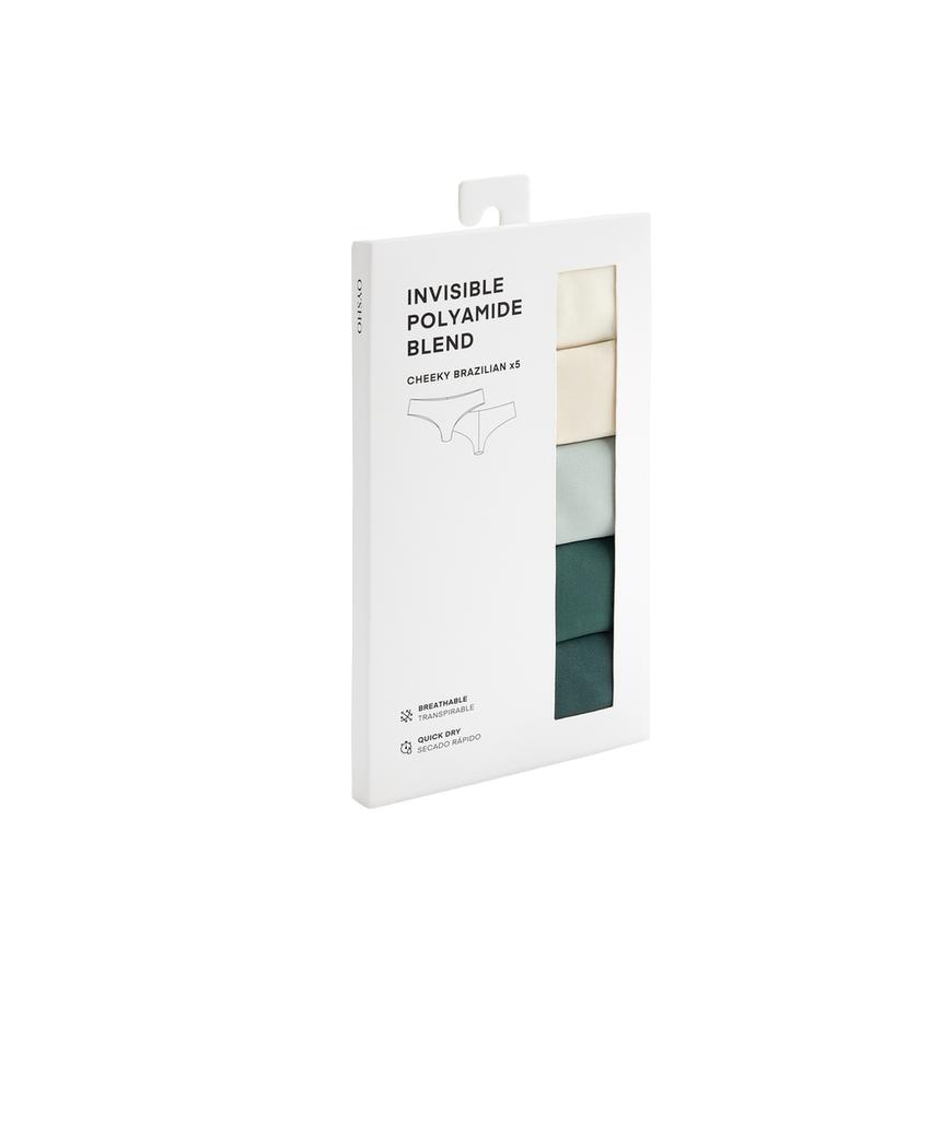 Pack de 3 cuecas brasileiras invisíveis laser cut