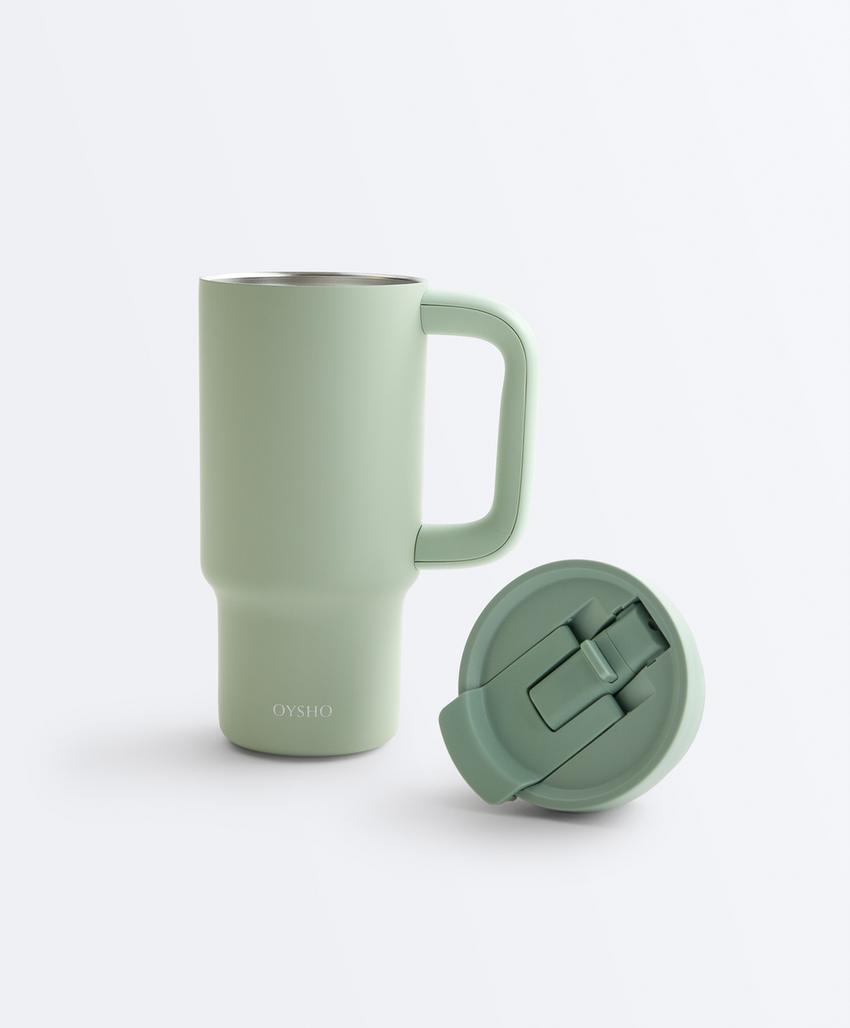 Mini garrafa-caneca com pega