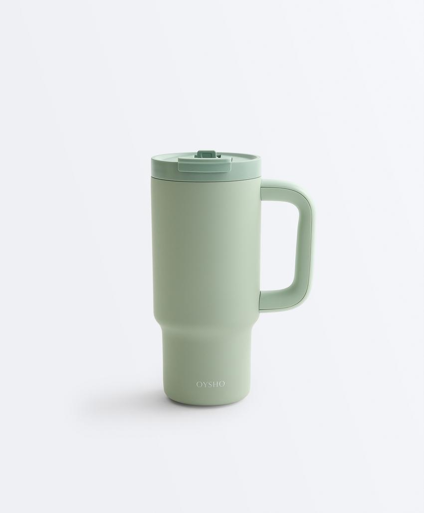 Mini garrafa-caneca com pega