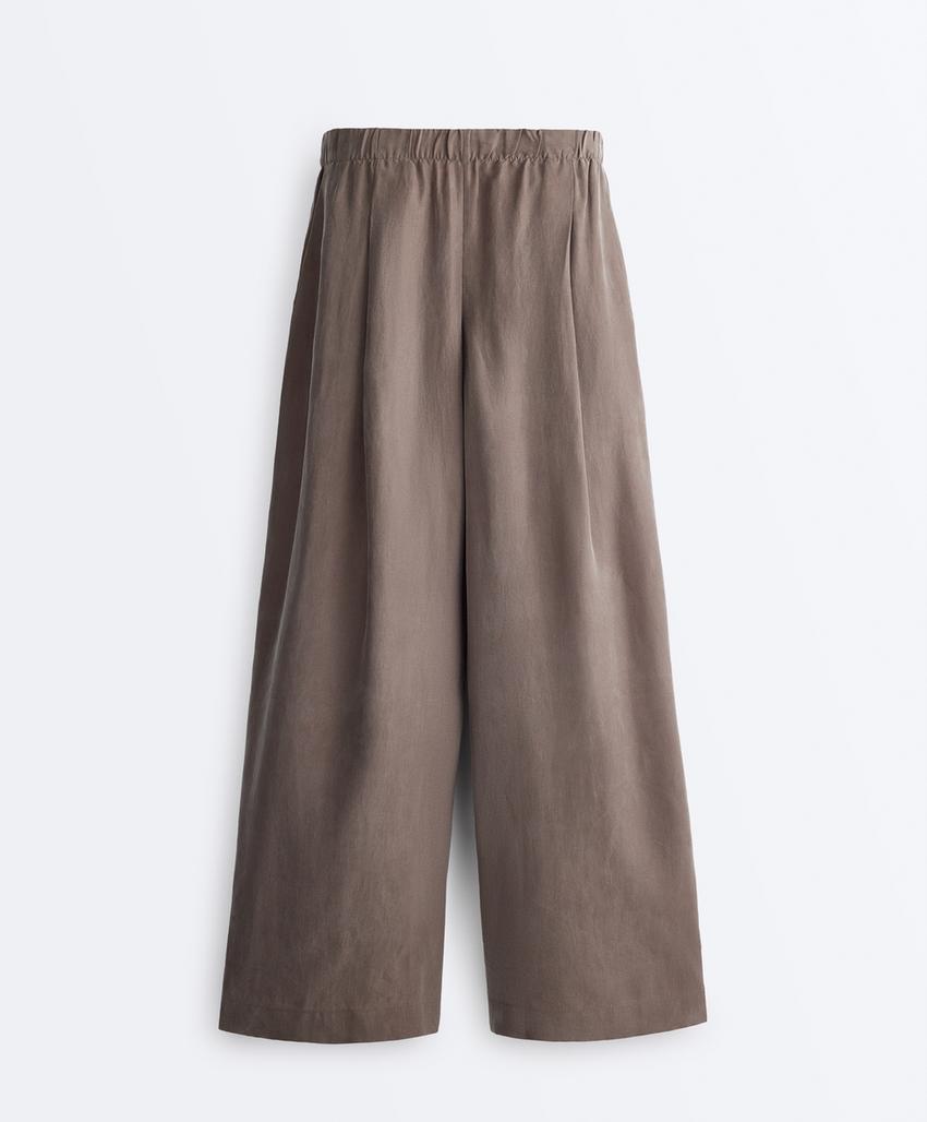 Широкие брюки Wide leg из 100%-го лиоцелла