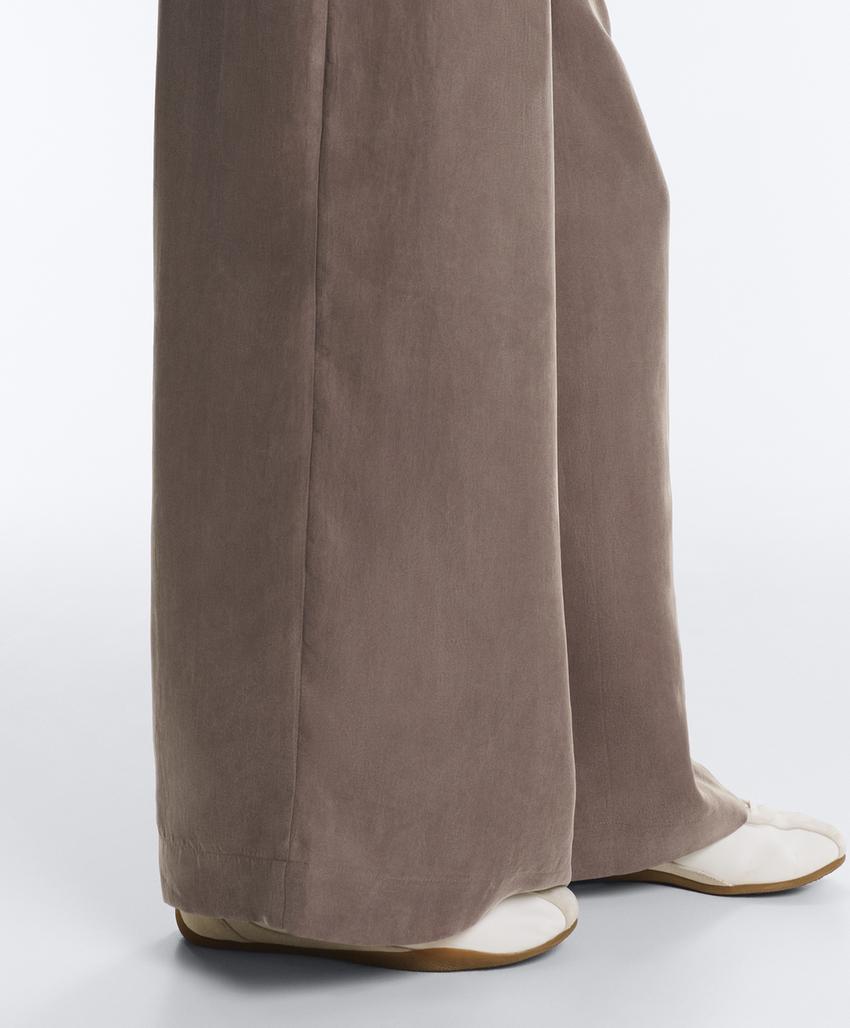 Широкие брюки Wide leg из 100%-го лиоцелла