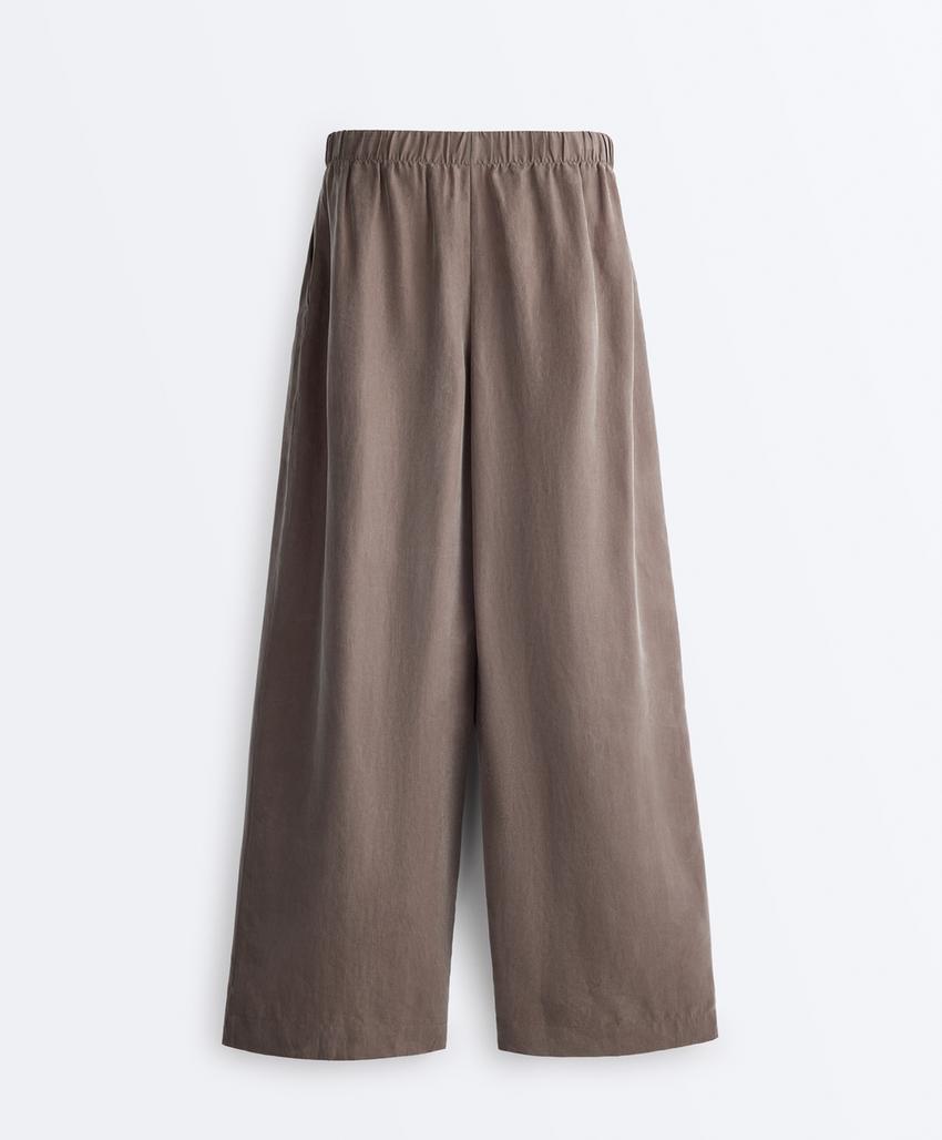 Широкие брюки Wide leg из 100%-го лиоцелла