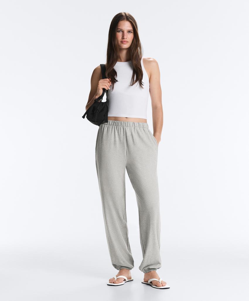 Брюки Jogger Comfortlux с эффектом меланжа